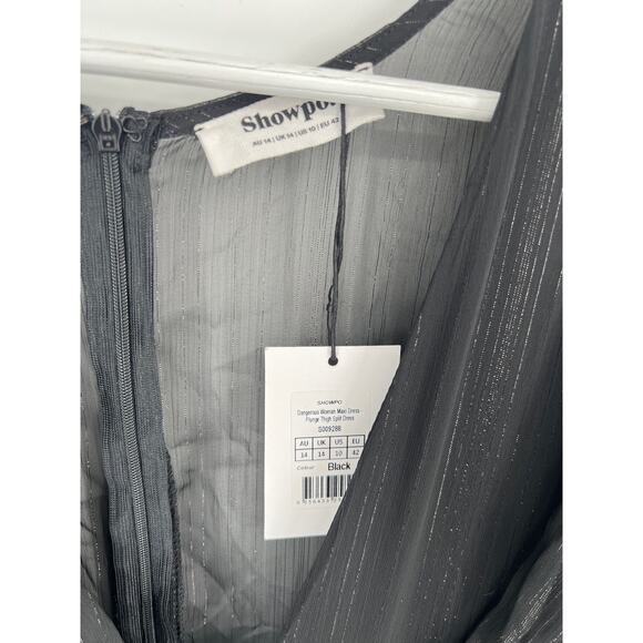 TUCKERNUCK Black Channing Polo Maxi Dress Size Medium - Picture 12 of 12